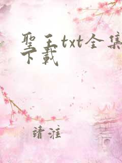 圣王txt全集下载