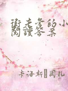 卫老爹的小渔船阅读答案