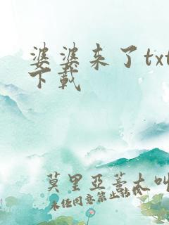 婆婆来了txt下载