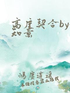 高度契合by洛知意
