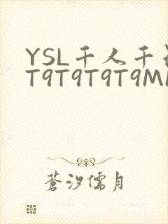 YSL千人千色T9T9T9T9MMD