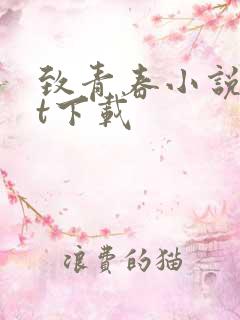 致青春小说txt下载