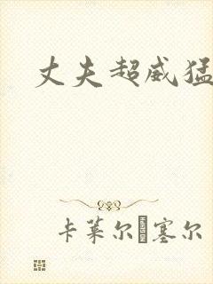 丈夫超威猛