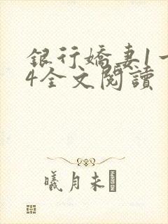 银行娇妻1一14全文阅读