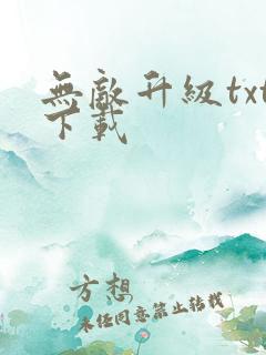 无敌升级txt下载