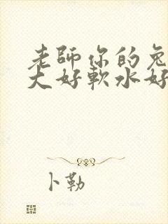 老师你的兔子好大好软水好多