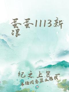 蛋蛋1113新浪