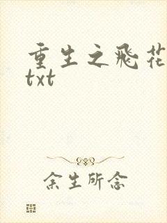 重生之飞花落照txt