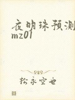 夜明珠预测 ymz01