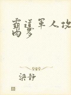 霸道军人攻现代肉多