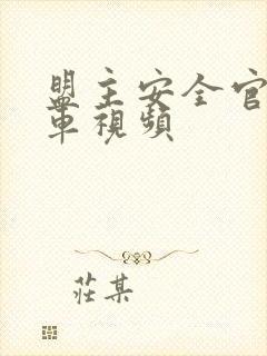 盟主安全官开火车视频