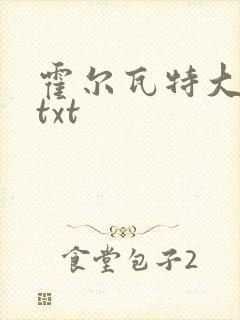 霍尔瓦特大街 txt