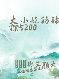 大小姐的贴身保镖5200
