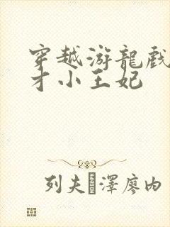 穿越游龙戏凤天才小王妃