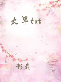 太早txt