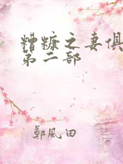 糟糠之妻俱乐部第二部