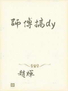师傅搞dy