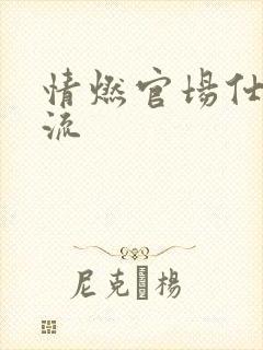 情燃官场仕途风流