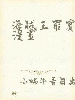 海贼王罗宾同人漫画