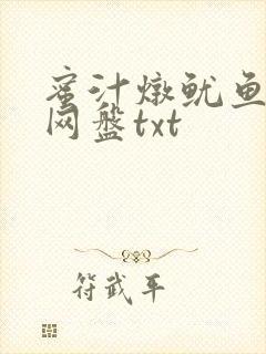 蜜汁炖鱿鱼百度网盘txt