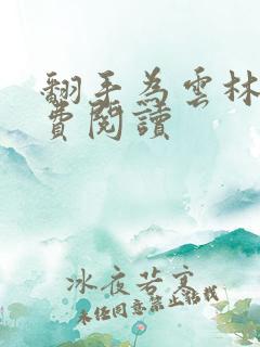 翻手为云林云免费阅读