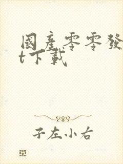 国产零零发txt下载