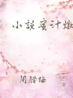 小说蜜汁炖鱿鱼