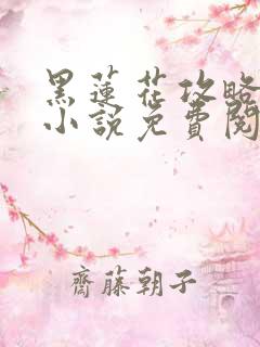 黑莲花攻略手册小说免费阅读全文