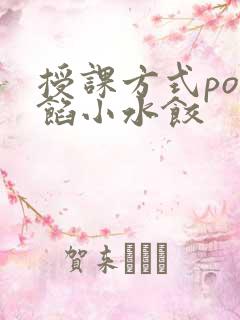 授课方式po肉馅小水饺