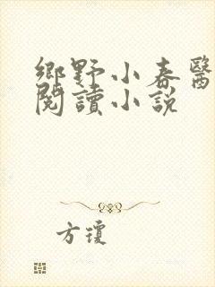 乡野小春医免费阅读小说