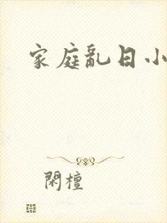家庭乱日小说