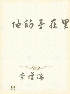 他的手在里面动