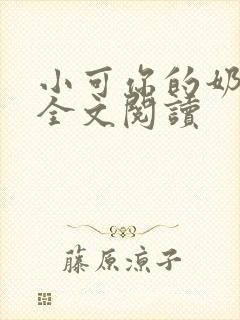 小可你的奶真大全文阅读