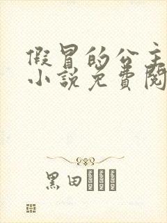 假冒的公主大人小说免费阅读