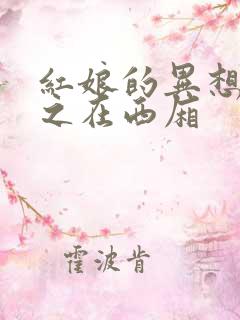 红娘的异想世界之在西厢