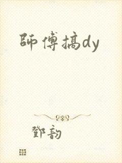 师傅搞dy