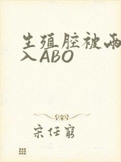 生殖腔被两根进入ABO