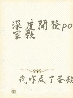 深度开发pop家教