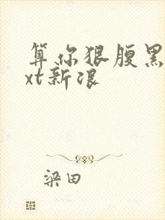 算你狠腹黑男txt新浪