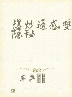 爆炒通感双胞胎隐秘