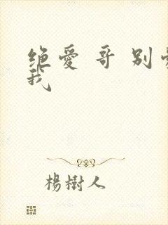 绝爱 哥 别爱我