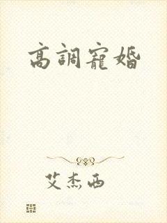 高调宠婚