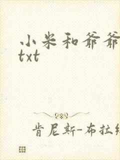 小米和爷爷全篇txt