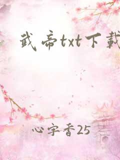 武帝txt下载