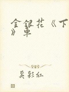 金银花《下厨房》车