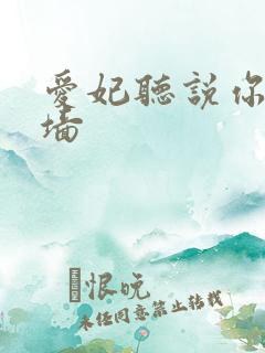 爱妃听说你要爬墙