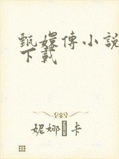 甄嬛传小说全集下载