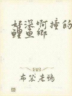 好深啊撞的好吗鲤鱼乡