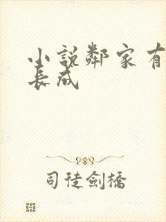 小说邻家有女初长成