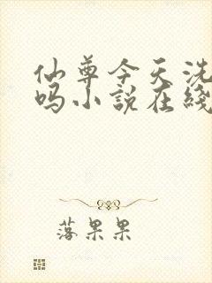 仙尊今天洗白了吗小说在线阅读